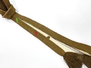 正絹　撚り房　手組帯締め